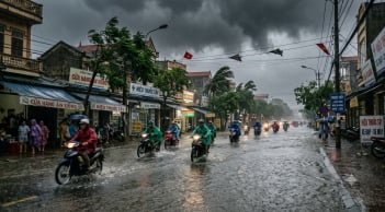 Miền Bắc sắp đón nhiều ngày mưa dông liên tiếp, nhiều nơi có thể mưa trên 100mm