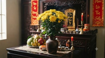 Thắp hương cứ đặt 3 loại hoa này lên bàn thơ gia chủ làm gì cũng thuận: Đó là hoa gì?