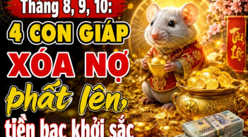 4 tuổi Xóa Nợ - Vươn Mình, từ 3/8 đến 13/8 đại vận tốt lành