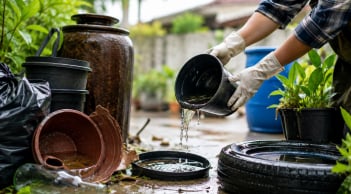 Sau mưa, muỗi sinh sôi cực nhanh: 7 mẹo đơn giản giúp cắt đứt nơi sinh sản ngay từ đầu