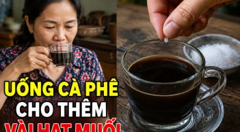 Tại sao nhiều người uống cà phê cho thêm vài hạt muối?