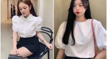 5 mẫu áo sơ mi trắng giúp phong cách công sở luôn mới mẻ, thanh lịch mà không hề đơn điệu