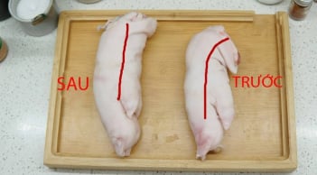 Chọn chân giò lợn, chân trước hay chân sau ngon hơn?