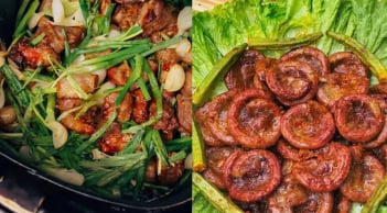 Chán ăn lòng lợn luộc, học ngay cách làm lòng nướng thơm ngon bằng nồi chiên không dầu