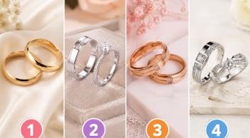 Chọn 1 kiểu nhẫn cưới bạn thích nhất để xem bạn thế nào trong hôn nhân
