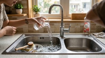 Đổ một cốc nước nóng xuống cống: Mẹo hay giúp nhà bếp hết sạch mùi hôi chỉ trong vài phút