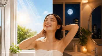 Tắm buổi sáng hay tắm buổi tối có lợi hơn?
