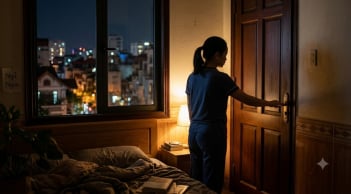 Vì sao bạn nên đóng kín cửa phòng ngủ trước khi đi ngủ?