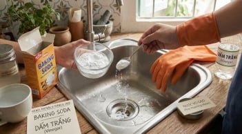 Mẹo thông tắc cống cực nhanh tại nhà: Đừng vội tốn tiền gọi thợ, thử ngay 8 cách 'thần kỳ' này!
