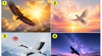 Chọn 1 hình ảnh chim bay khiến bạn ấn tượng nhất: Vũ trụ đang muốn nhắn điều gì với bạn?