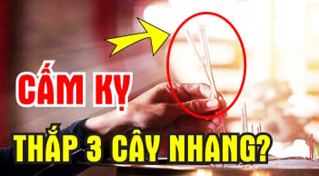 Thắp hương chỉ chọn 3 cây nhang là dại: Đây mới là con số chính xác nhất