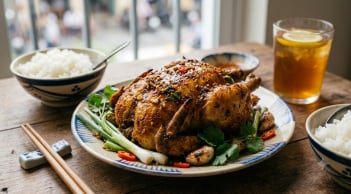 Bí quyết ướp gà nướng thơm lừng, da vàng óng thịt mềm mọng