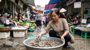 Đi chợ mua tôm nên chọn tôm cong hay tôm thẳng?
