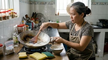 Tẩy sạch vết cháy xoong nồi siêu tốc mà không cần cọ sắt