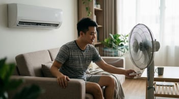 Vì sao bật điều hòa nên kết hợp mở quạt?