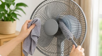 Cách làm sạch quạt điện không cần tháo rời khung: Mẹo đơn giản, nhanh gọn, quạt sạch bụi như mới