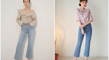 Áo blouse voan xếp nếp – Món đồ giúp nàng ghi điểm với phong cách mùa thu nữ tính