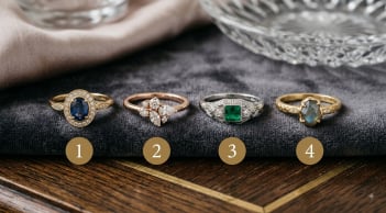 Chọn một chiếc nhẫn, kết quả tiết lộ điều may mắn đang chờ bạn
