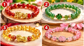 Chọn 1 chiếc lắc tay bạn ấn tượng để xem điều gì sẽ giúp bạn giàu sang