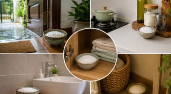 Đặt muối ở những vị trí này, vừa có lợi ích thiết thực vừa được xem là cách hỗ trợ phong thủy