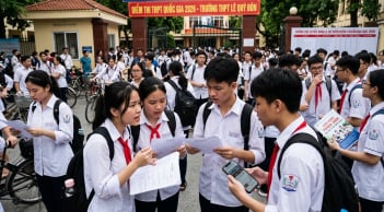 Điểm chuẩn đại học 2026: AI chạm 30 điểm, loạt ngành sư phạm và quân đội vượt 29