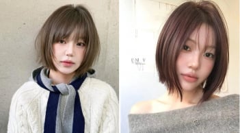 5 màu tóc Nhật nhẹ nhàng cho tóc ngắn, ngang vai đẹp cả khi phai