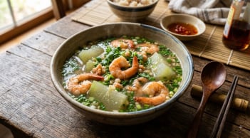 Bật mí 3 cách nấu canh bí xanh thanh mát, giải nhiệt cực đỉnh: Bí quyết nằm ở 1 củ gia vị quen thuộc!