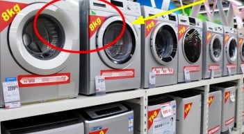 Khối lượng quần áo 7kg, 8,5kg, 10kg... trên máy giặt là tính đồ khô hay đồ ướt?