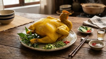 Mẹo luộc gà 'không cần 1 giọt nước' vẫn vàng ươm, mọng nước