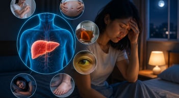 Những dấu hiệu buổi tối cảnh báo gan đang yếu dần, chớ chủ quan