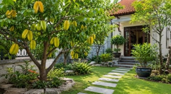 Trồng cây khế phong thủy nên trồng trước hay sau nhà?