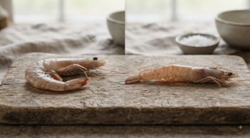 Chọn tôm tươi nên chọn tôm dáng cong hay dáng thẳng?
