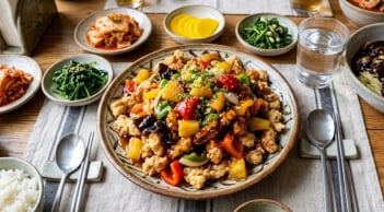 Mẹo làm thịt heo chiên giòn sốt chua ngọt (tangsuyuk) chuẩn vị Hàn Quốc