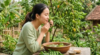 Cách dùng lá khế hỗ trợ làm dịu rôm sảy, mụn nhọt và giúp da sáng khỏe hơn