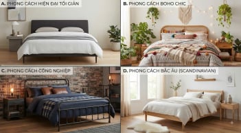 Trắc nghiệm: Chọn 1 chiếc giường bạn thích nhất