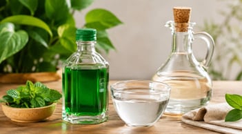 Trộn dầu gió với giấm trắng: Nhiều lợi ích mà gia đình nào cũng cần