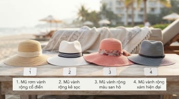 Trắc nghiệm: Chọn 1 chiếc mũ mà bạn thích nhất