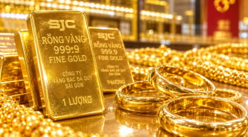 Bảng giá vàng 9999 24K 18K SJC DOJI PNJ hôm nay 21/8/2026