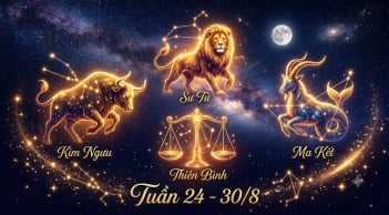 4 cung hoàng đạo may mắn tuần mới 24 - 30/8: Tài chính rộng mở, có lộc tiền không phải ai cũng gặp