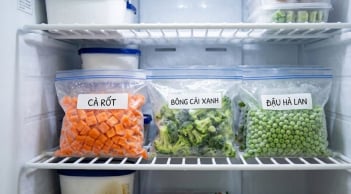 5 loại rau củ đông lạnh tốt không kém đồ tươi