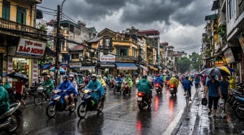 Dự báo thời tiết 25/8/2026: Bão số 4 dồn mưa lớn về 3 tỉnh, miền Bắc giảm mưa
