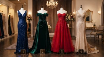 Chọn chiếc váy dạ hội bạn thích nhất