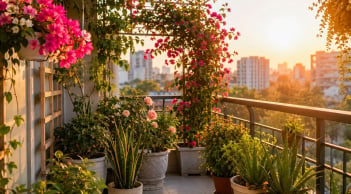 Ban công hướng Tây nên trồng cây gì? Gợi ý 7 loại cây vừa đẹp vừa giúp không gian dịu mát