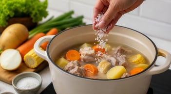 Tại sao không nên nêm muối vào ngay từ đầu khi nấu ăn?
