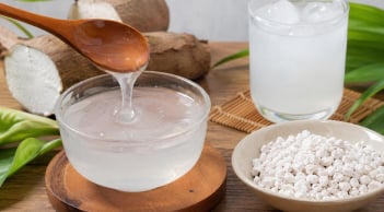 Bột sắn nên ăn chín hay uống sống?