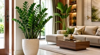 Trồng cây kim tiền ở vị trí này trong phòng khách, nhiều người tin rằng dễ hút vận may tiền bạc