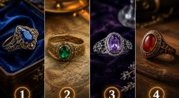 Chọn 1 chiếc nhẫn cổ để xem vũ trụ đang nhắn gì tới bạn