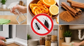 Mẹo đuổi kiến, gián khỏi nhà không cần hóa chất: 7 cách đơn giản, dễ làm mà hiệu quả