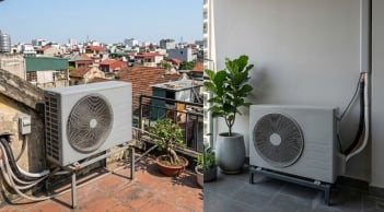Cảnh báo quan trọng tới những nhà để cục nóng ngoài ban công, trên mái nhà