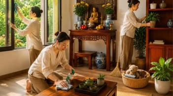  Hết tháng 7, đón tháng 8 âm: Người xưa thường thanh tẩy không gian sống, vì sao, làm thế nào?